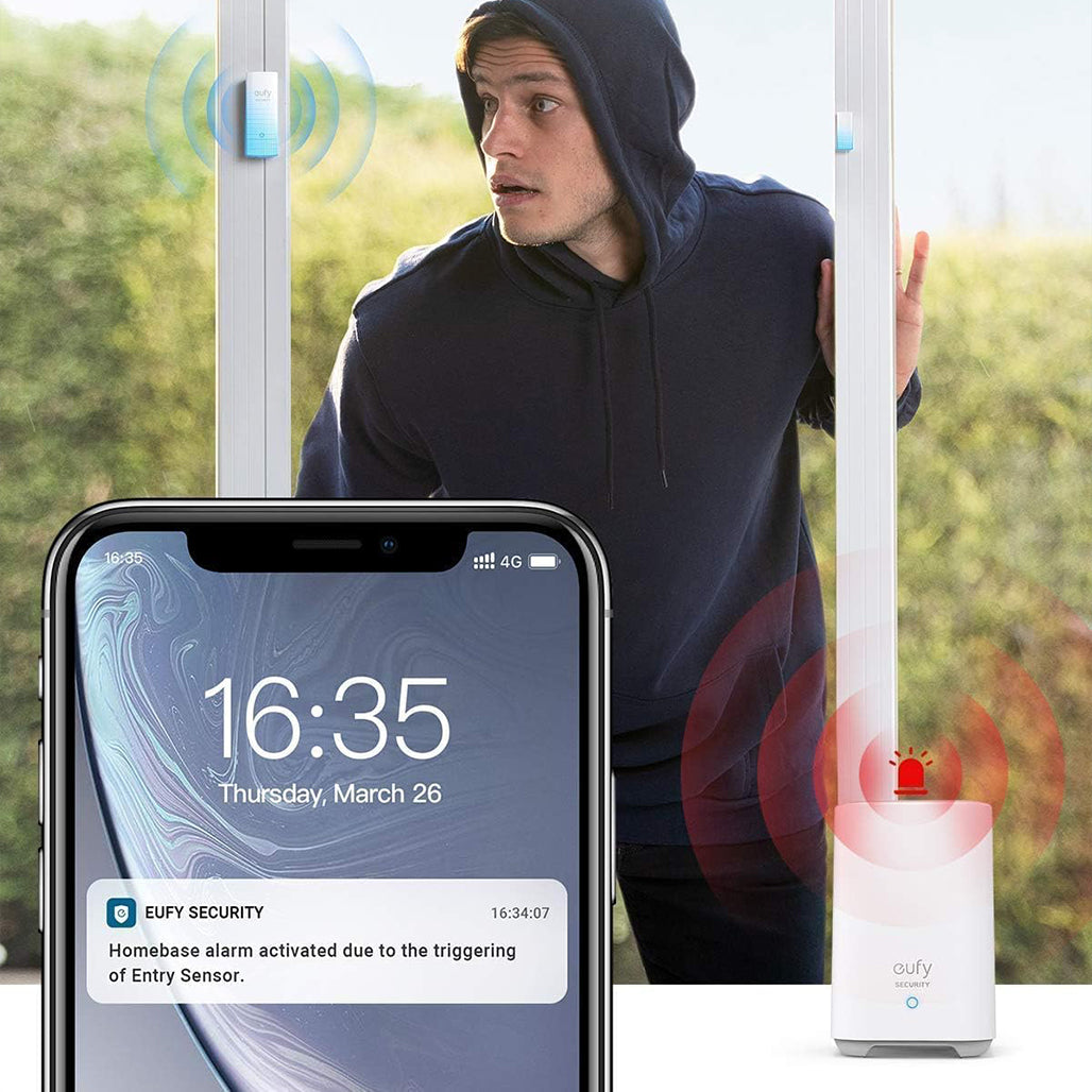 A Photo Of Eufy 5-Piece Home Alarm Kit
