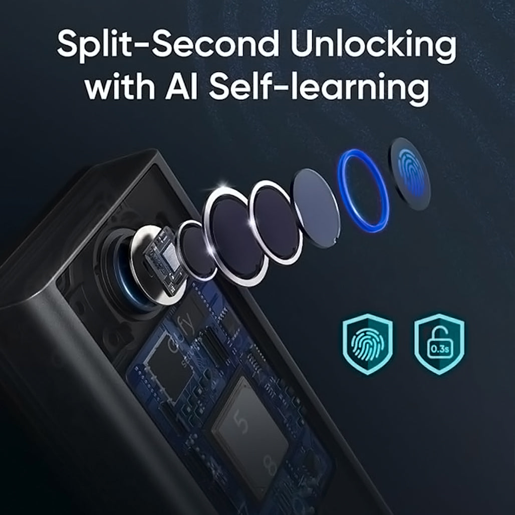 A Photo Of Eufy Security Smart Lock S230 – Keyless Fingerprint Entry