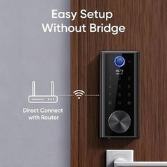 A Photo Of Eufy Security Smart Lock S230 – Keyless Fingerprint Entry