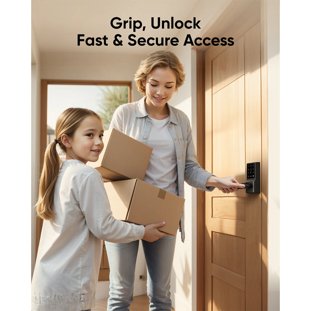 A Photo Of Eufy Smart Lock C33 – Wi-Fi Fingerprint Lever Lock