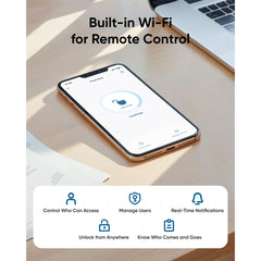 A Photo Of Eufy Smart Lock C33 – Wi-Fi Fingerprint Lever Lock
