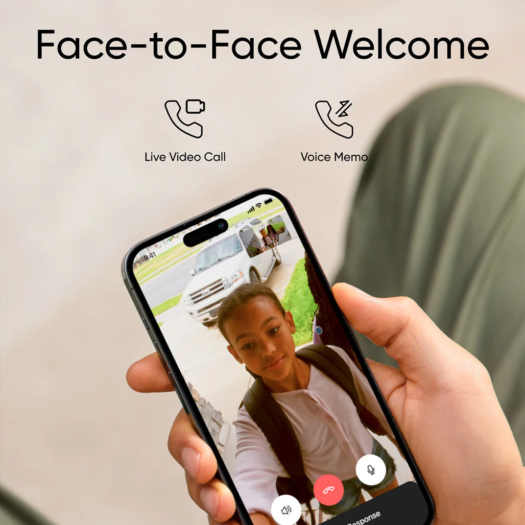 A Photo Of Eufy C30 2K Video Doorbell with Battery – No Monthly Fees, AI Motion Detection, Local Storage, Works with Alexa & Google Assistant