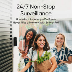 A Photo Of Eufy C30 2K Video Doorbell with Battery – No Monthly Fees, AI Motion Detection, Local Storage, Works with Alexa & Google Assistant