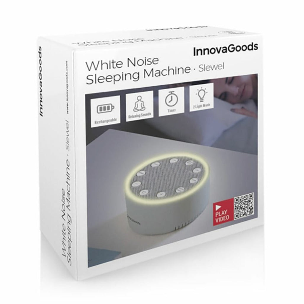A Photo Of InnovaGoods White Noise Sleeping Machine Slewel - V0103815