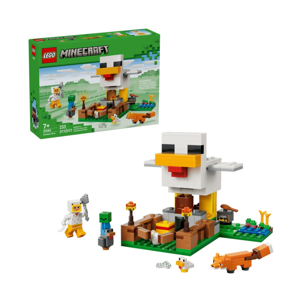 A Photo Of LEGO Chicken Farm - 233 Pieces - 21585