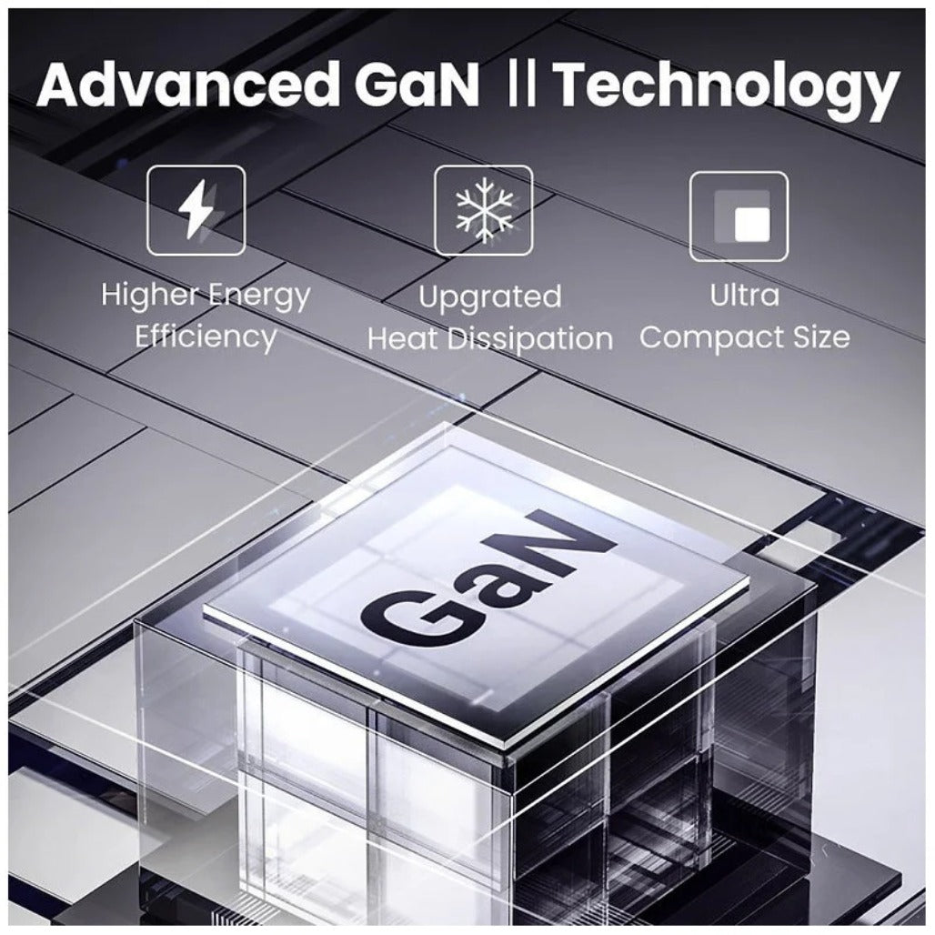 A Photo Of Ugreen 20W GaN Tech Chip - Smart & Fast Charger for Phones, Tablets, iPads