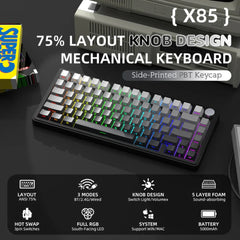 A Photo Of Attack Shark X85 - Wireless Mechanical Gaming Keyboard