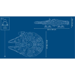 A Photo Of LEGO Star Wars Millennium Falcon™ 7541 Pieces - 75192
