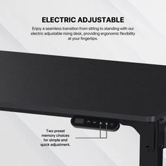 A Photo Of Workstation WS514 Adjustable Rising Gaming Desk