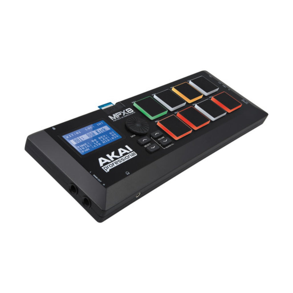 A Photo Of AKAI MPX8 SD Sample Pad Controller