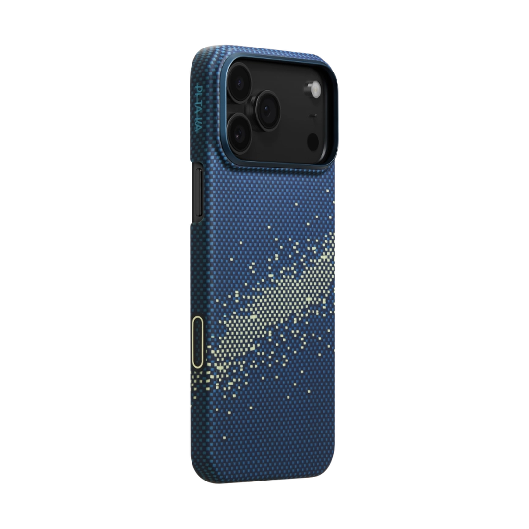 A Photo Of Pitaka Moment Milky Way Galaxy iPhone 17 Pro Ultra-Slim Case