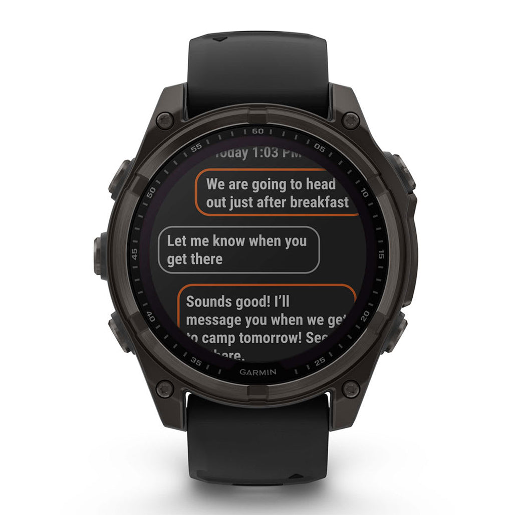 A Photo Of Garmin fēnix® 8 47mm Solar, Sapphire