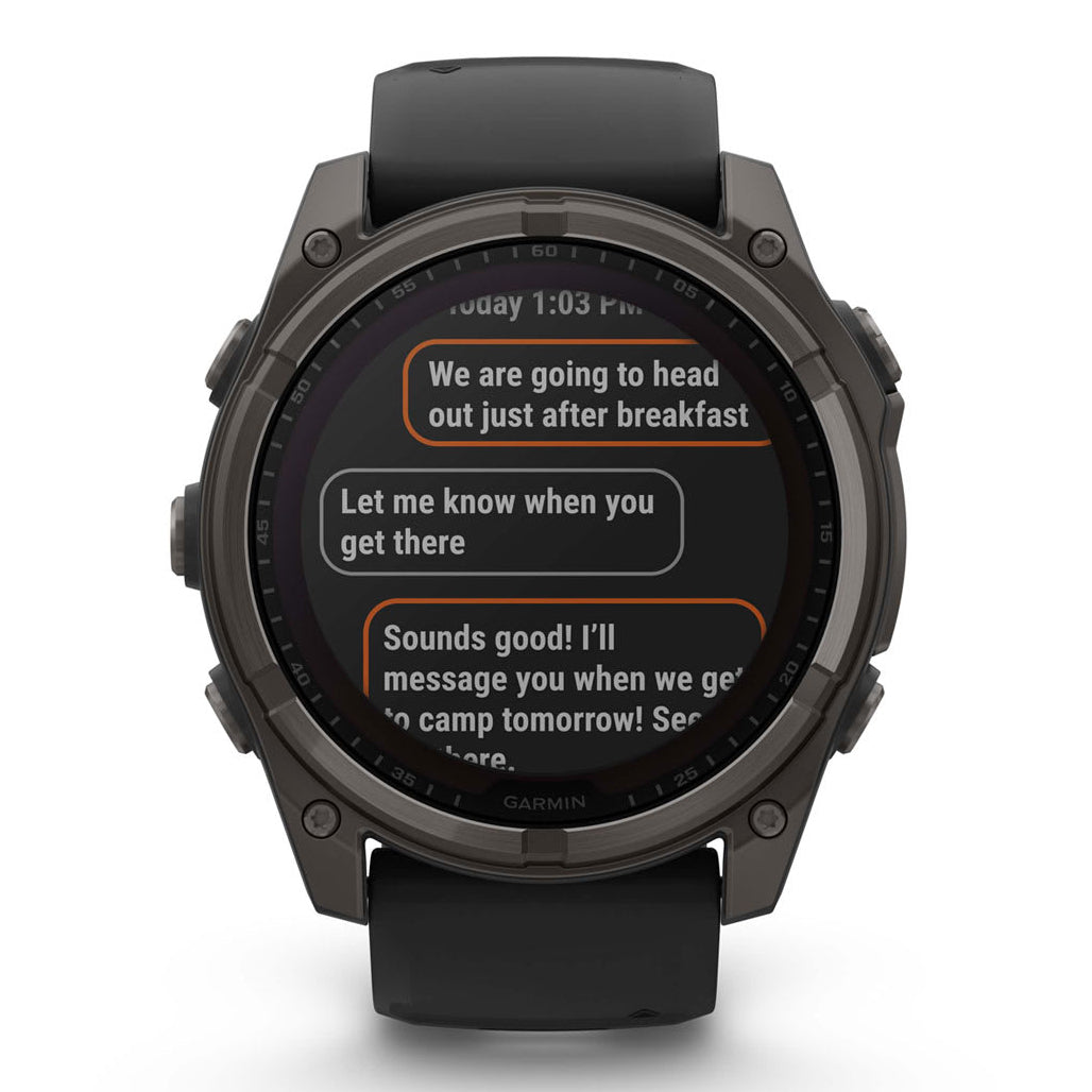 A Photo Of Garmin fēnix® 8 51mm Solar, Sapphire