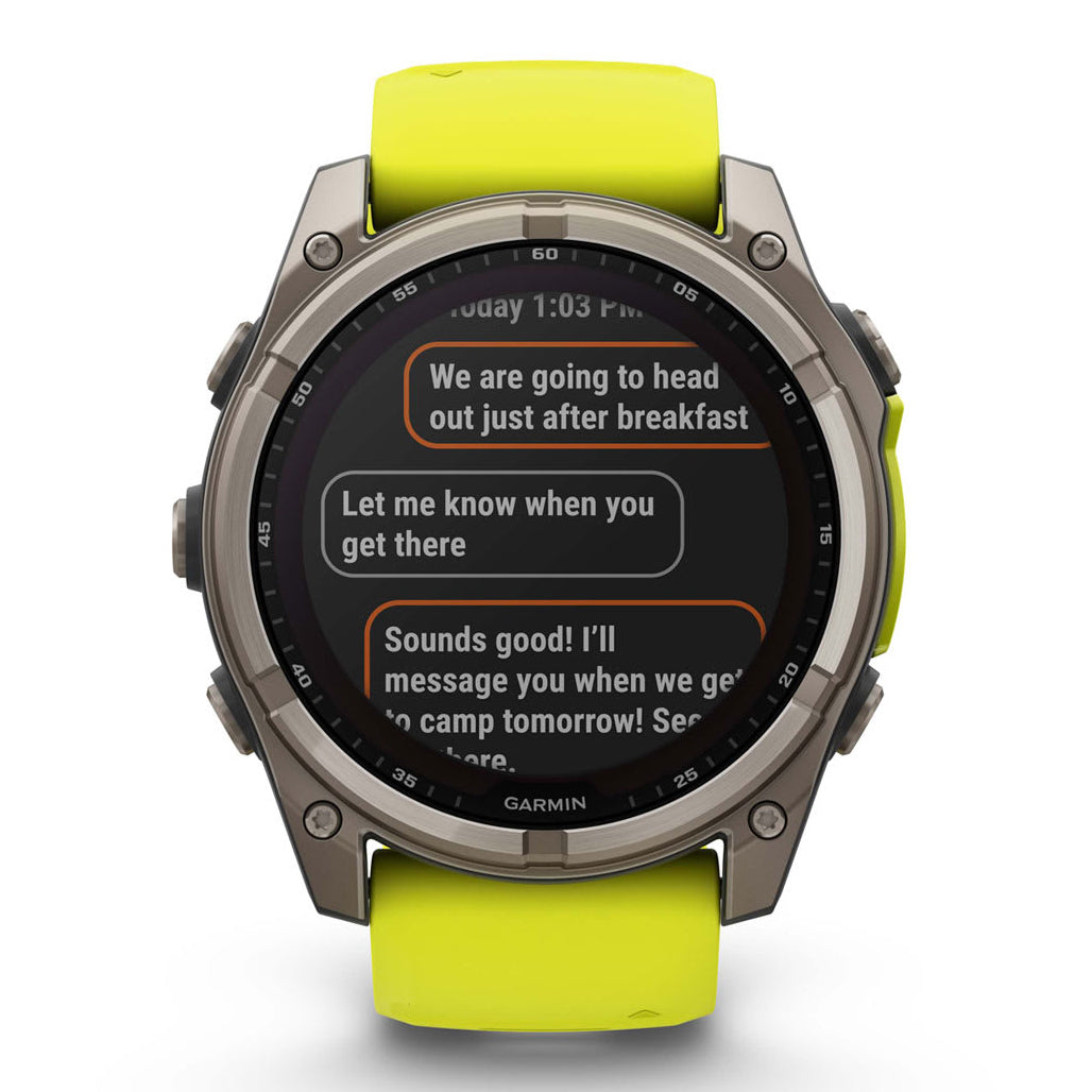 A Photo Of Garmin fēnix® 8 51mm Solar, Sapphire