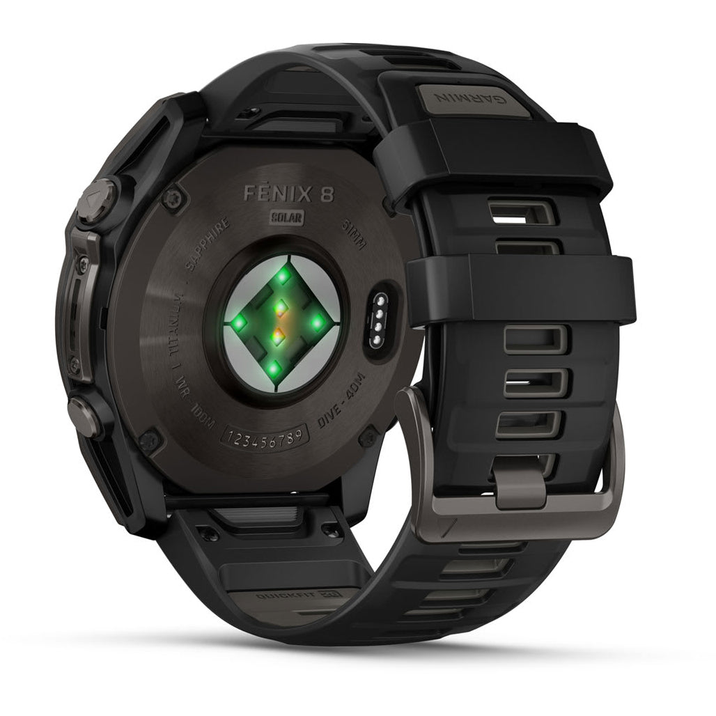 A Photo Of Garmin fēnix® 8 51mm Solar, Sapphire