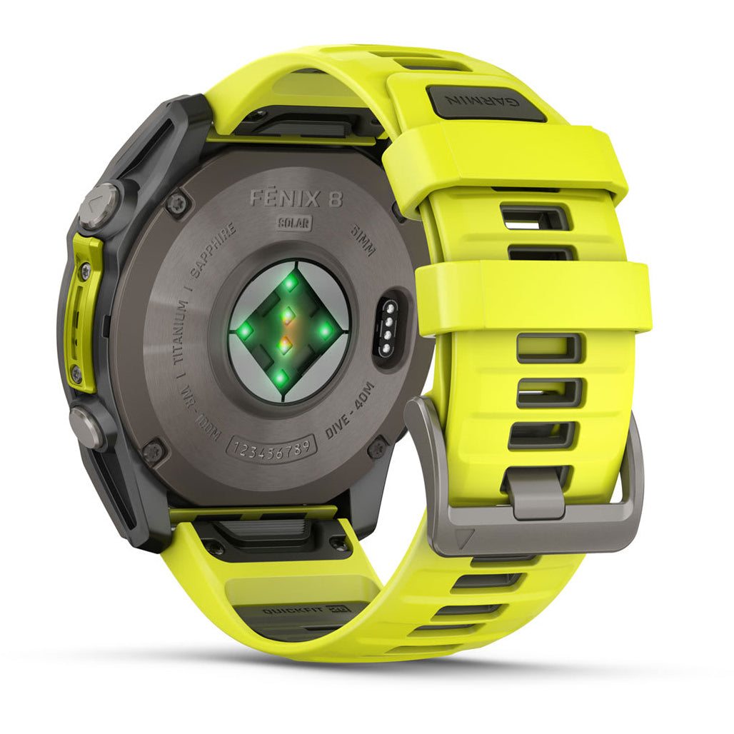 A Photo Of Garmin fēnix® 8 51mm Solar, Sapphire