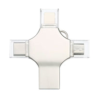 FlashDrive 256GB 4-Interface High-Speed USB Drive