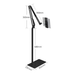 A Photo Of Floor Type Mobile Phone-Tablet Bracket for Devices 4-11