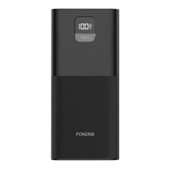 A Photo Of Foneng P55 30000mAh Power Bank with LCD Display – Dual 2.1A USB & Type-C Inputs