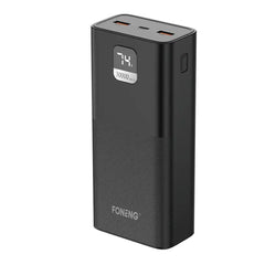 A Photo Of Foneng P55 30000mAh Power Bank with LCD Display – Dual 2.1A USB & Type-C Inputs