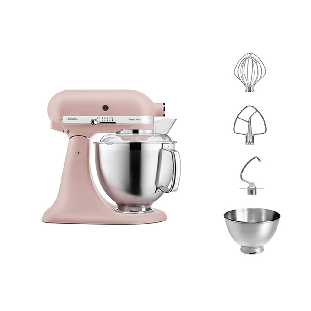 A Photo Of KitchenAid 4.8L Stand Mixer– Multifunction Food Mixer with Accessories