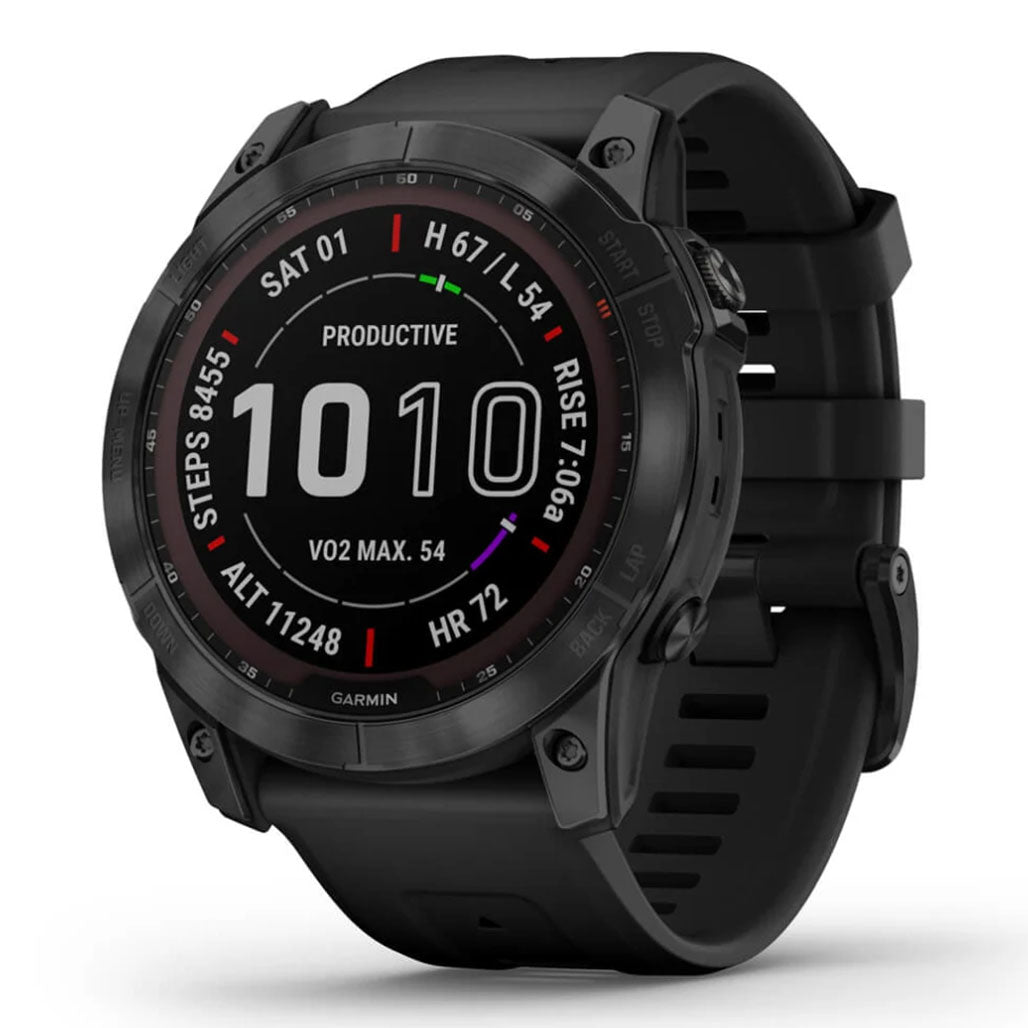 A Photo Of Garmin Fenix 7x Sapphire Solar