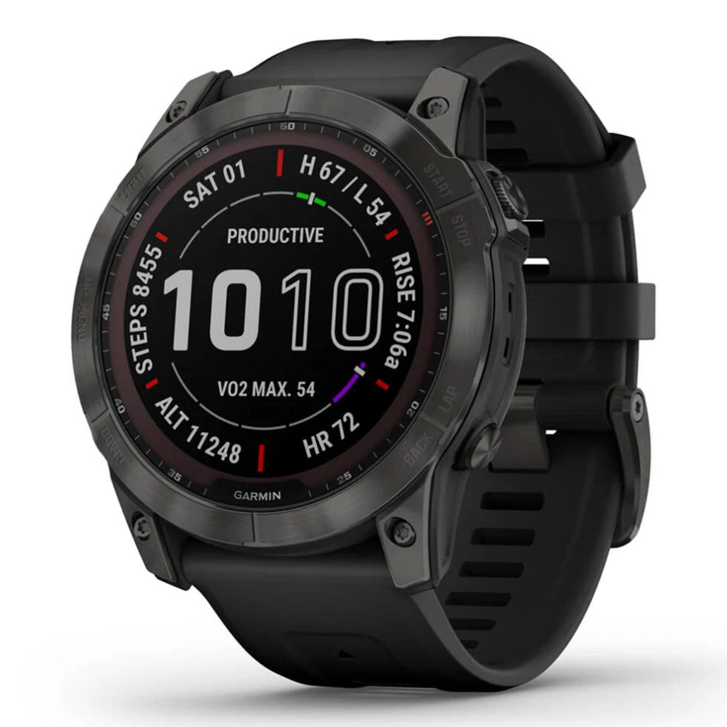 A Photo Of Garmin Fenix 7x Sapphire Solar