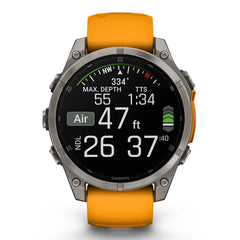 A Photo Of Garmin fēnix® 8 – 47 mm - AMOLED Sapphire