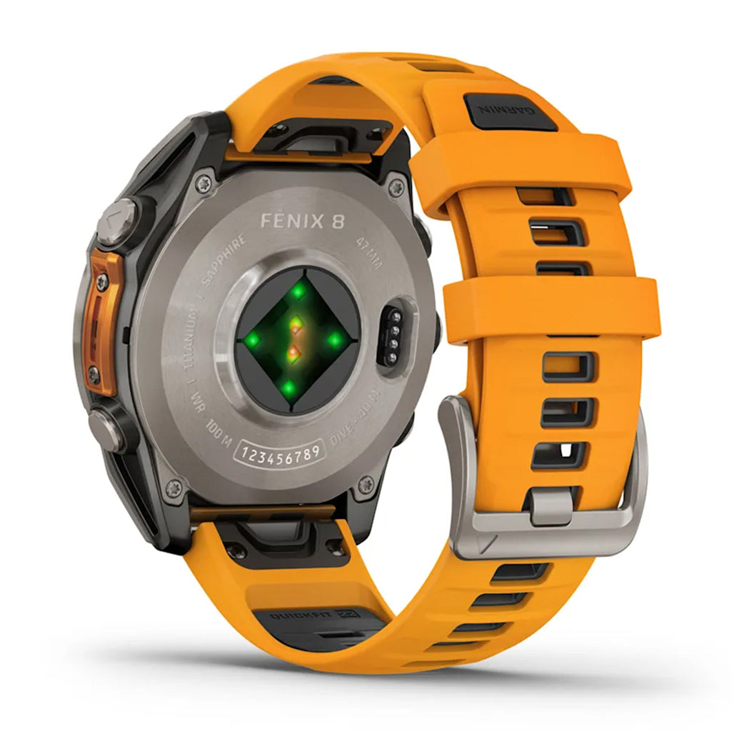 A Photo Of Garmin fēnix® 8 – 47 mm - AMOLED Sapphire