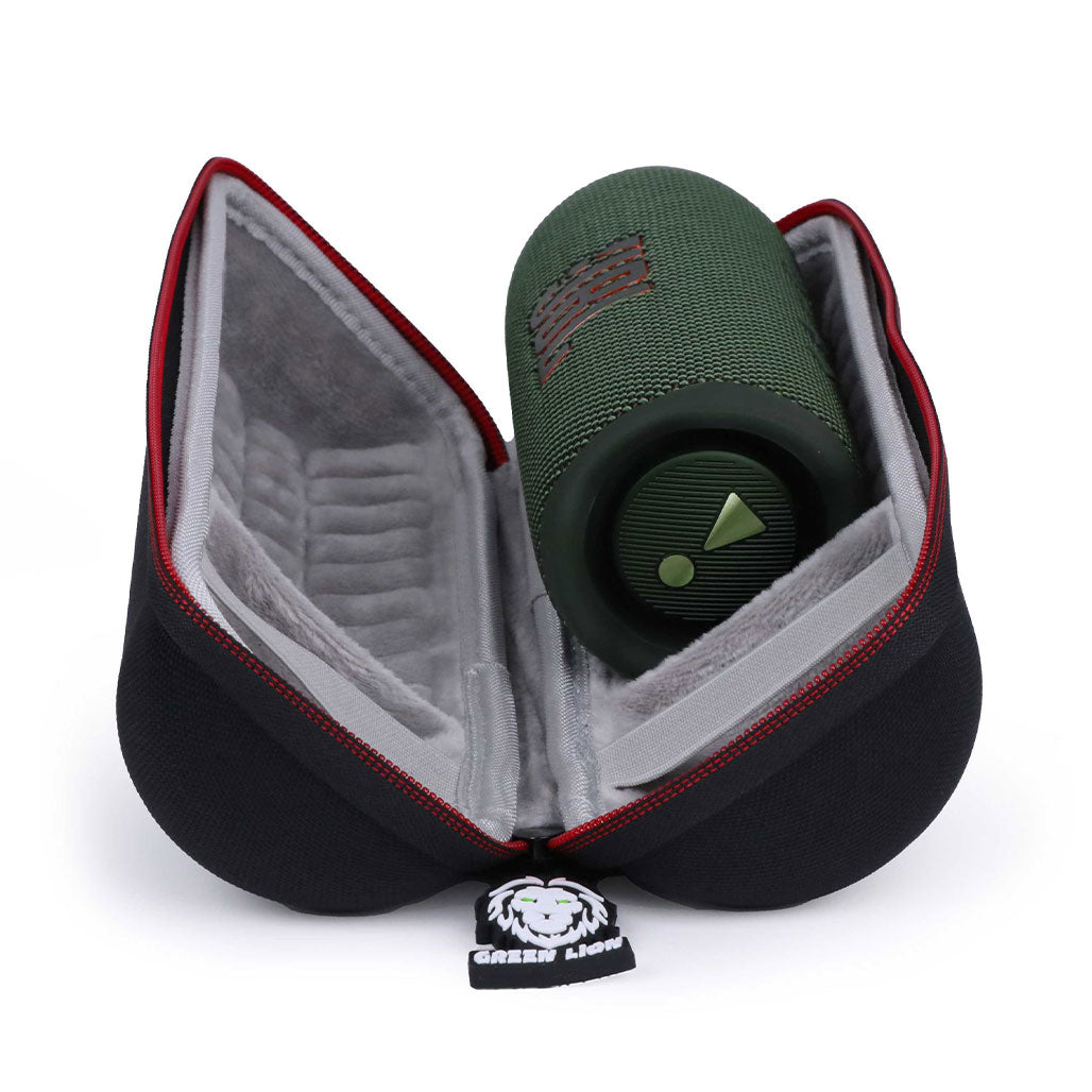 A Photo Of Green Lion EVA Hard Case, Compatible with Charge 5 - Black