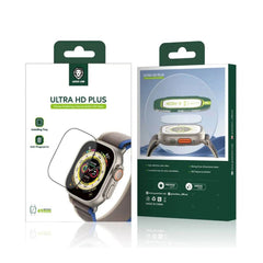 A Photo Of Green Lion Ultra HD Plus Glass For Apple Watch 49mm