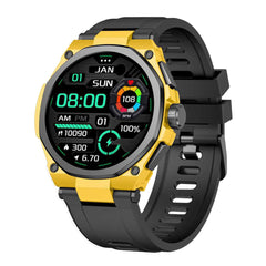 A Photo Of Green Lion GNGRNDSWYLBK Grand Smart Watch - Yellow/Black