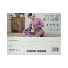 A Photo Of Green Lion Prime Massage Gun - GN7IN1MGUNBK