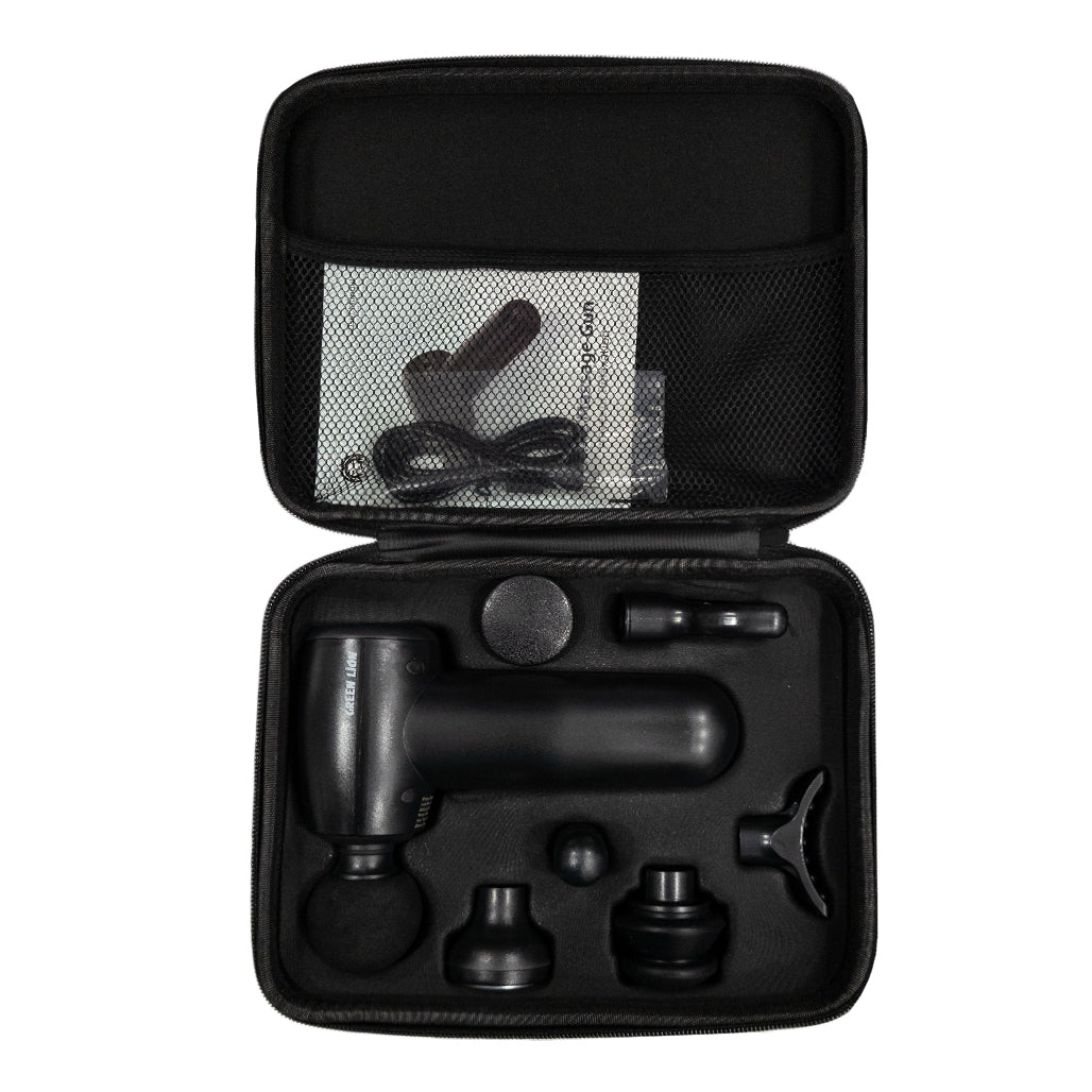 A Photo Of Green Lion Prime Massage Gun - GN7IN1MGUNBK