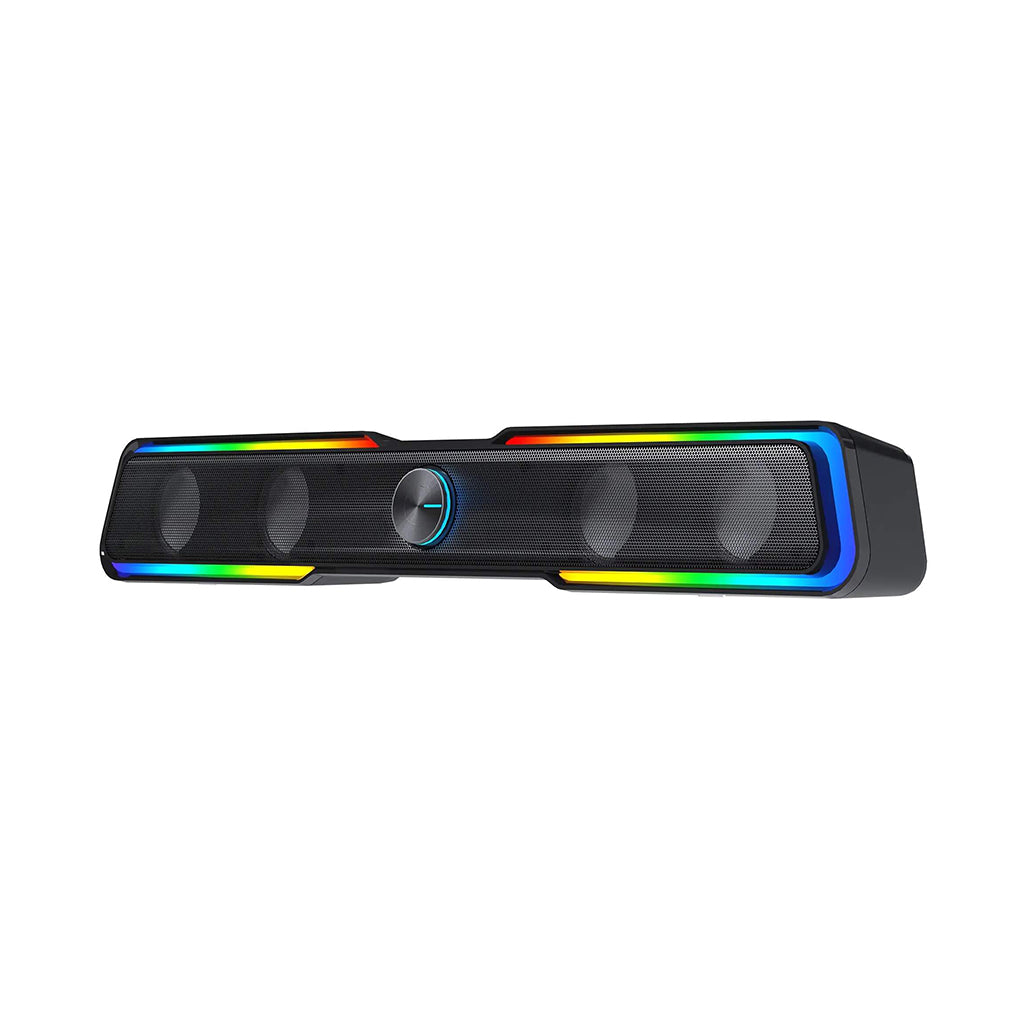 A Photo Of Fantech GS305 Beat Bar Dual Mode - Wired & Bluetooth - RGB Gaming Speaker