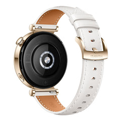 A Photo Of Huawei Watch GT 4 41mm White Leather Strap