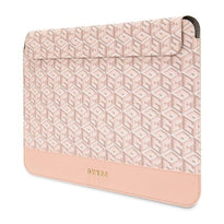 Guess GCube Stripes 14" Case - Pink | GUCS14HGCFSEP