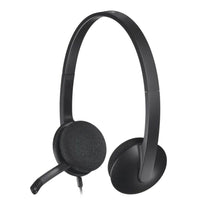 Logitech H340 USB Wired Headset - Comfortable and Clear Audio Solution