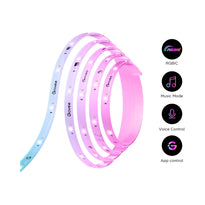 Govee LED Strip Light S, 5m RGBICW LED Lights with Smart App Control, IP67 Waterproof, Enhanced Music Mode & 64+ Scene Modes