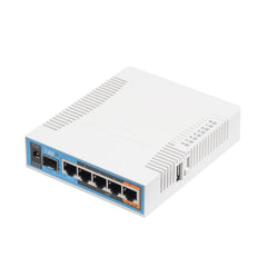 A Photo Of MikroTik hAP ac Dual-Band Triple-Chain 2.4/5GHz Access Point | RB962UiGS-5HacT2HnT with Gigabit Ethernet and SFP