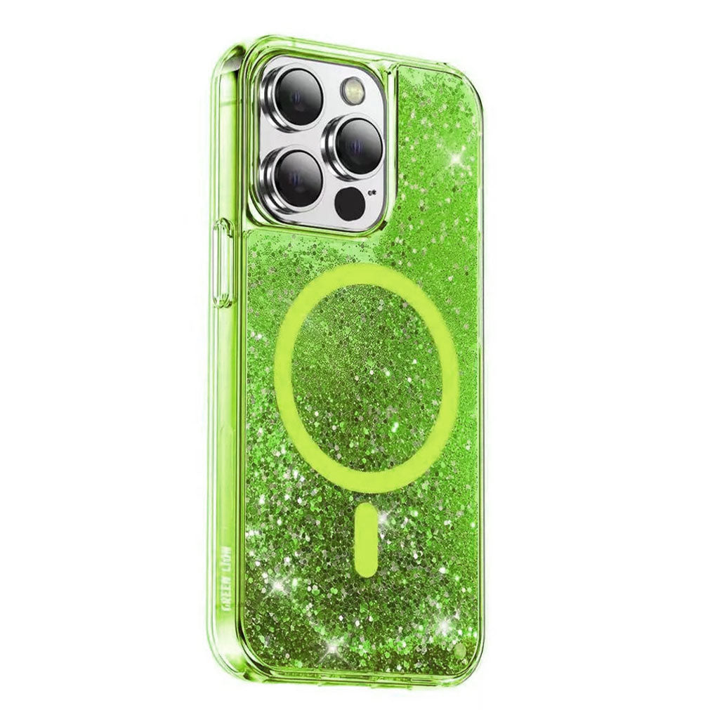 A Photo Of Green Lion Happiness Case for iPhone 14 Pro
