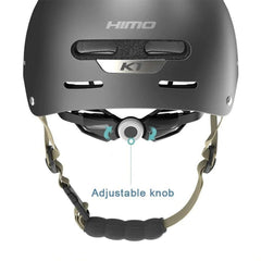 A Photo Of Himo K1 Helmet - Dark Gray