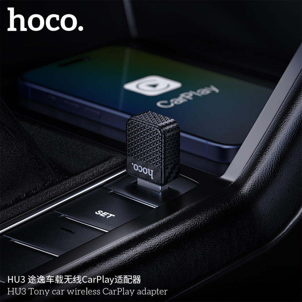 A Photo Of HOCO HU3 Wireless CarPlay Adapter