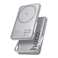 Hoco Q36 Sunlight 5000mAh Magnetic Wireless Power Bank – 20W PD Fast Charging with Foldable Stand