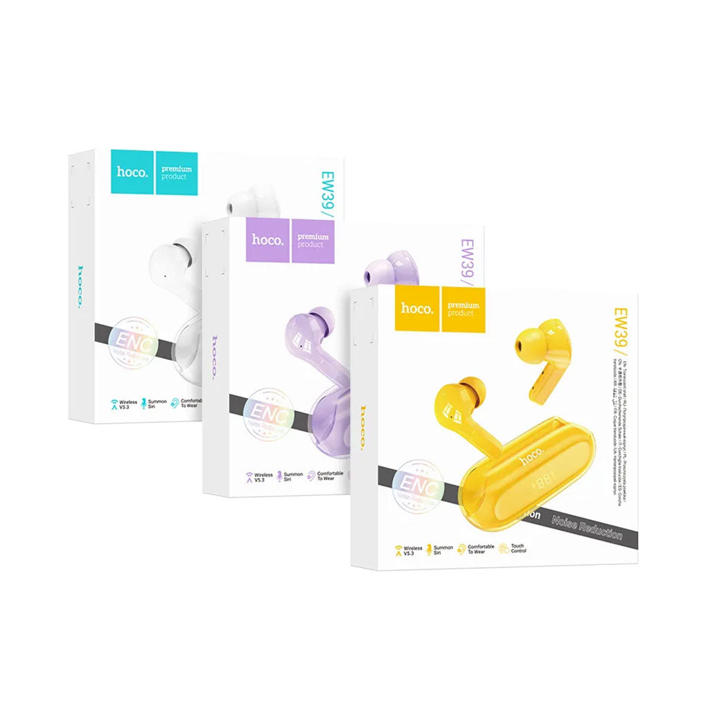 A Photo Of Hoco EW39 ENC - TWS Bluetooth 5.3 Earphones
