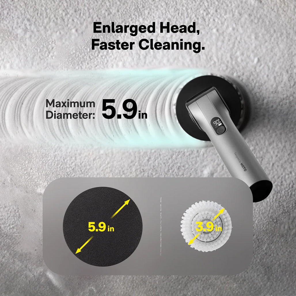 A Photo Of HOTO Flexi Cordless Spin Scrubber