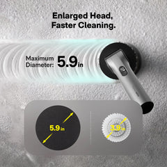 A Photo Of HOTO Flexi Cordless Spin Scrubber