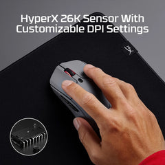 A Photo Of HyperX Pulsefire Haste 2 Pro 4K Wireless Gaming Mouse