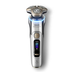 A Photo Of Philips i9000 Prestige Ultra Wet and Dry Electric Shaver with SkinIQ Pro - XP9404/31