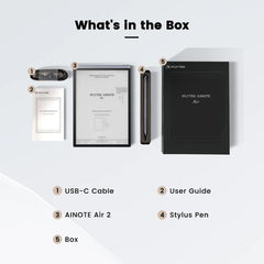 A Photo Of iFLYTEK AINOTE Air 2 Smart Digital Notebook – Real-Time Voice-to-Text Transcription, 14-Language Support, 8.2